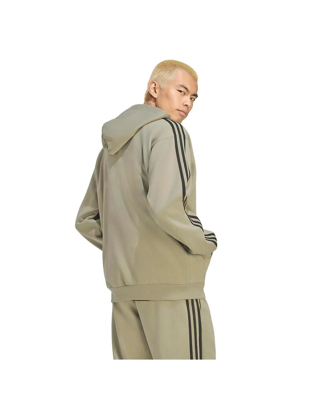 Sweatshirts polaires pour homme Adidas Essentials Vert. 3/5