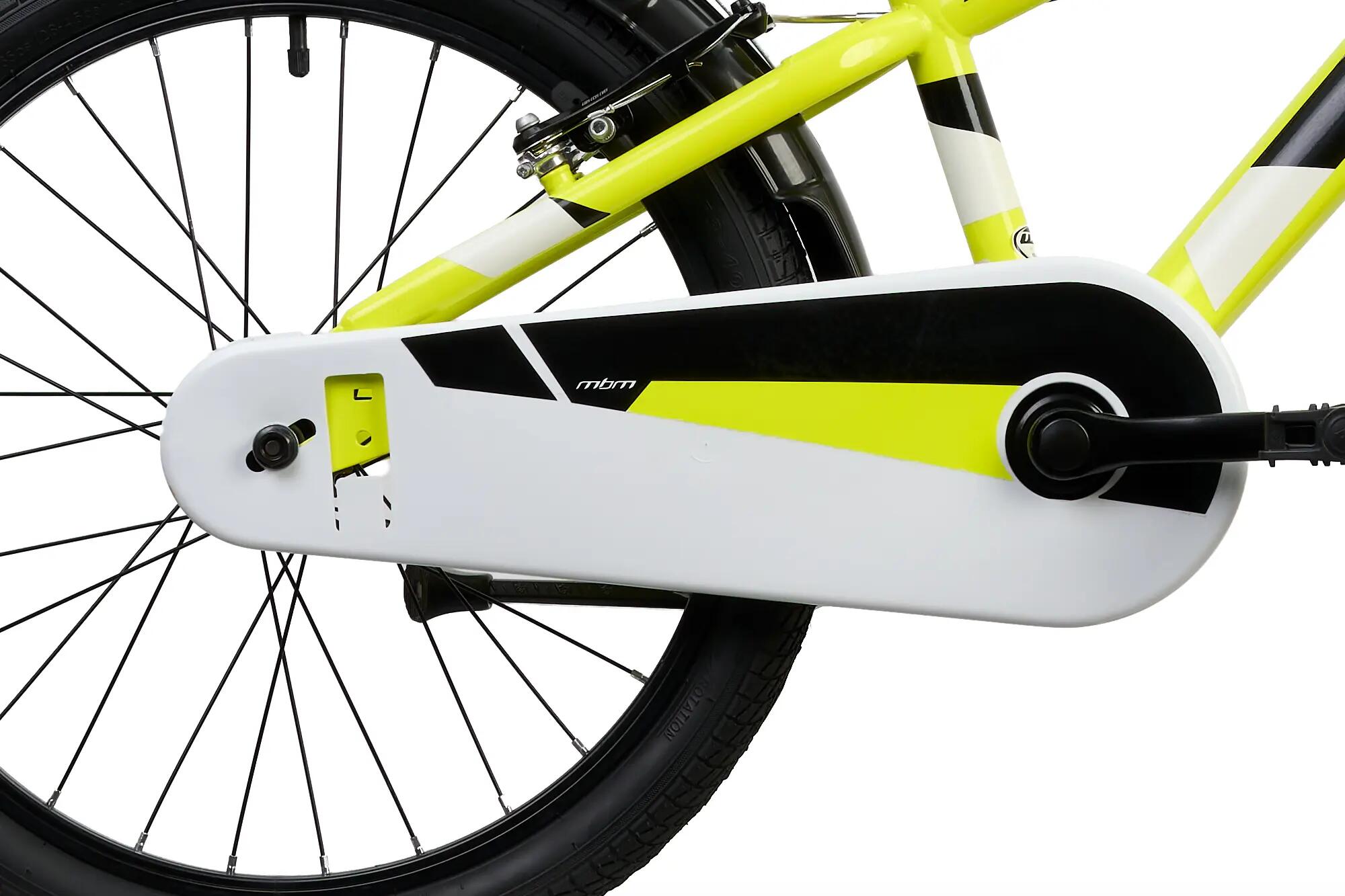 Rower Dziecięcy ROCKSTAR 20" z Bidonem Lekki Żółty 4/6