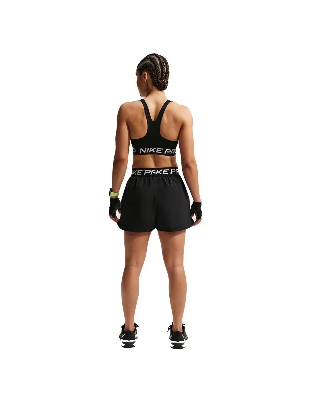 Calções para mulher Nike Pro Preto. 2/4