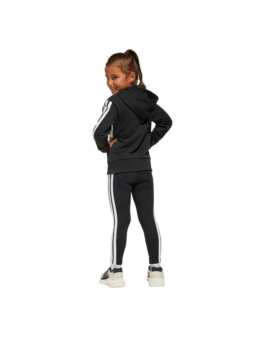 Ensemble pour fille Adidas Essentials Noir. 3/7
