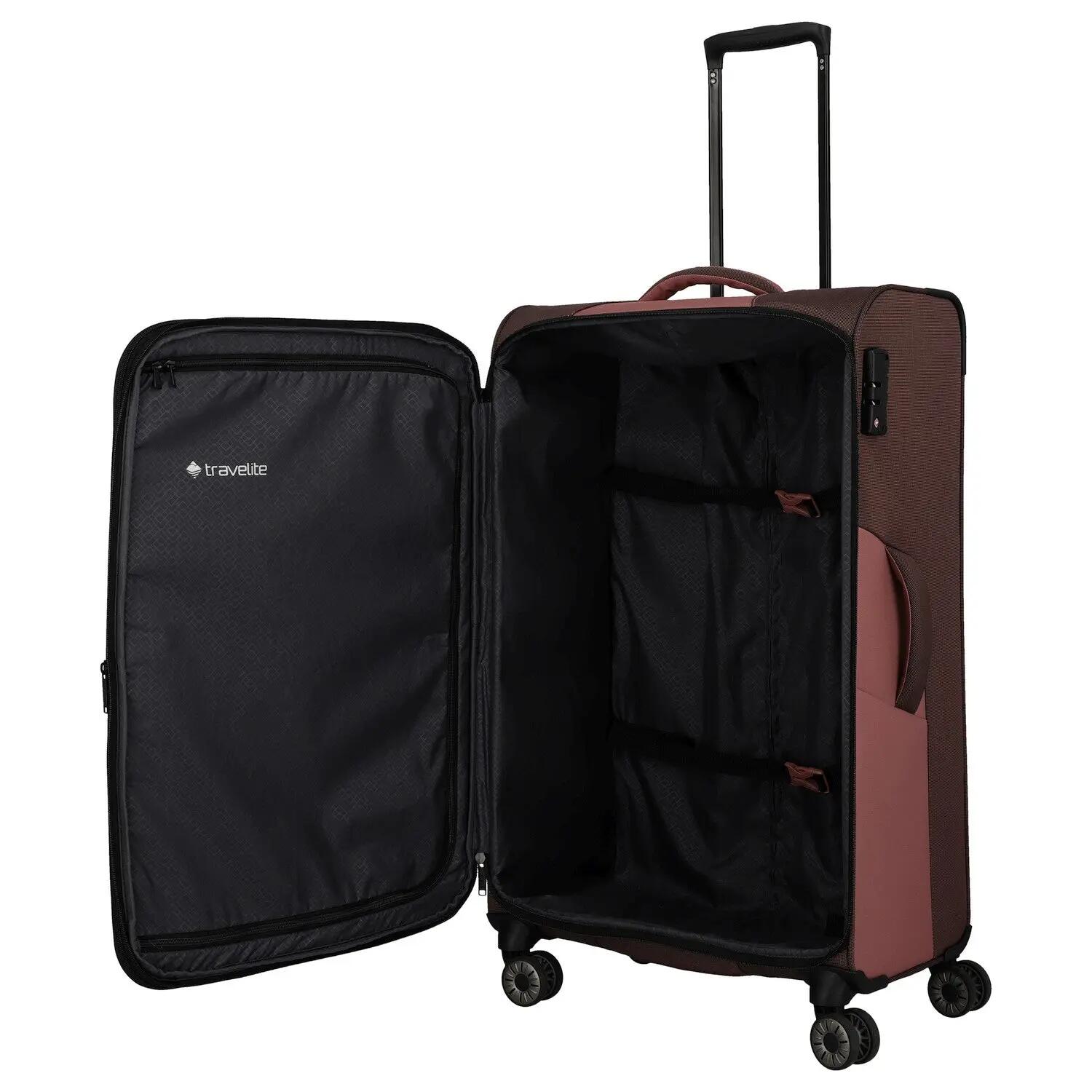 Travelite Viia - 4-Rollen-Trolley L 77 cm erw. 6/6