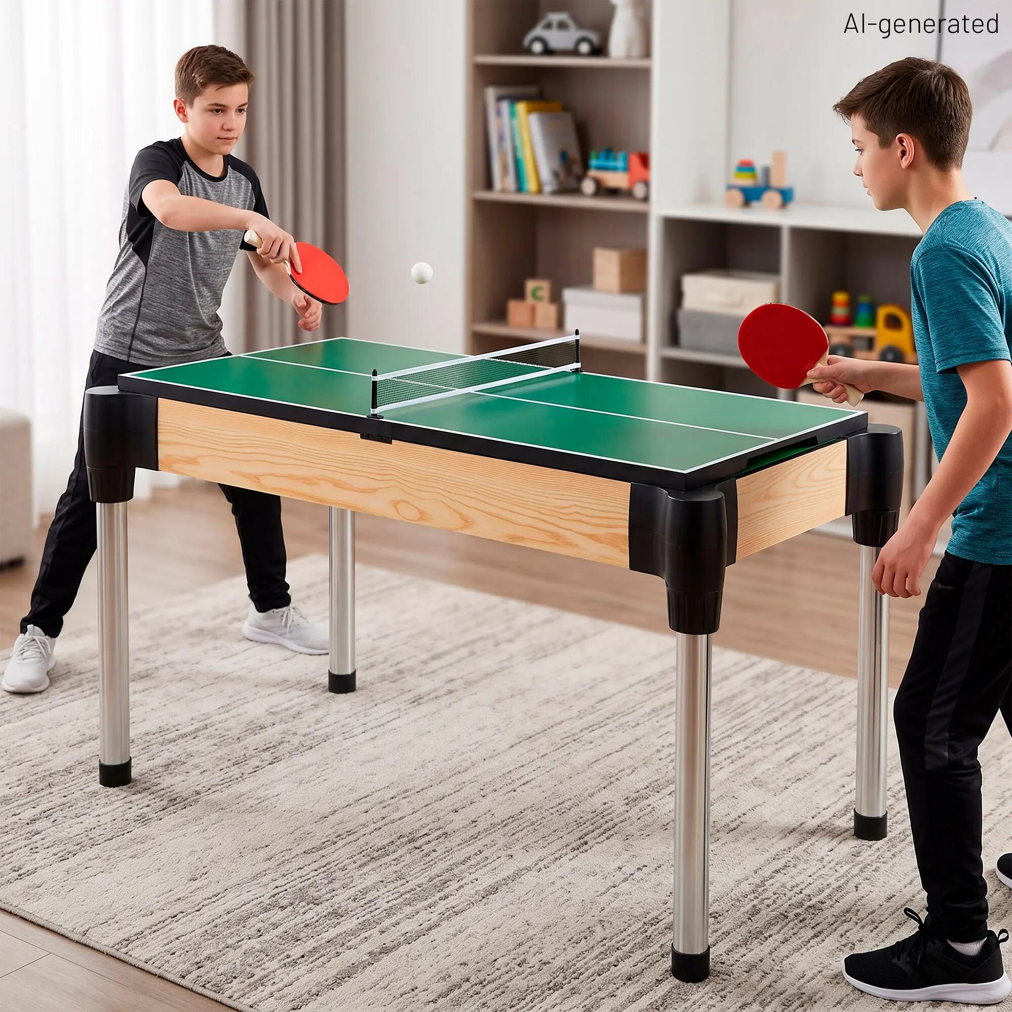 Mesa multijogos 3 em 1 + 8 anos COLORBABY 2/7