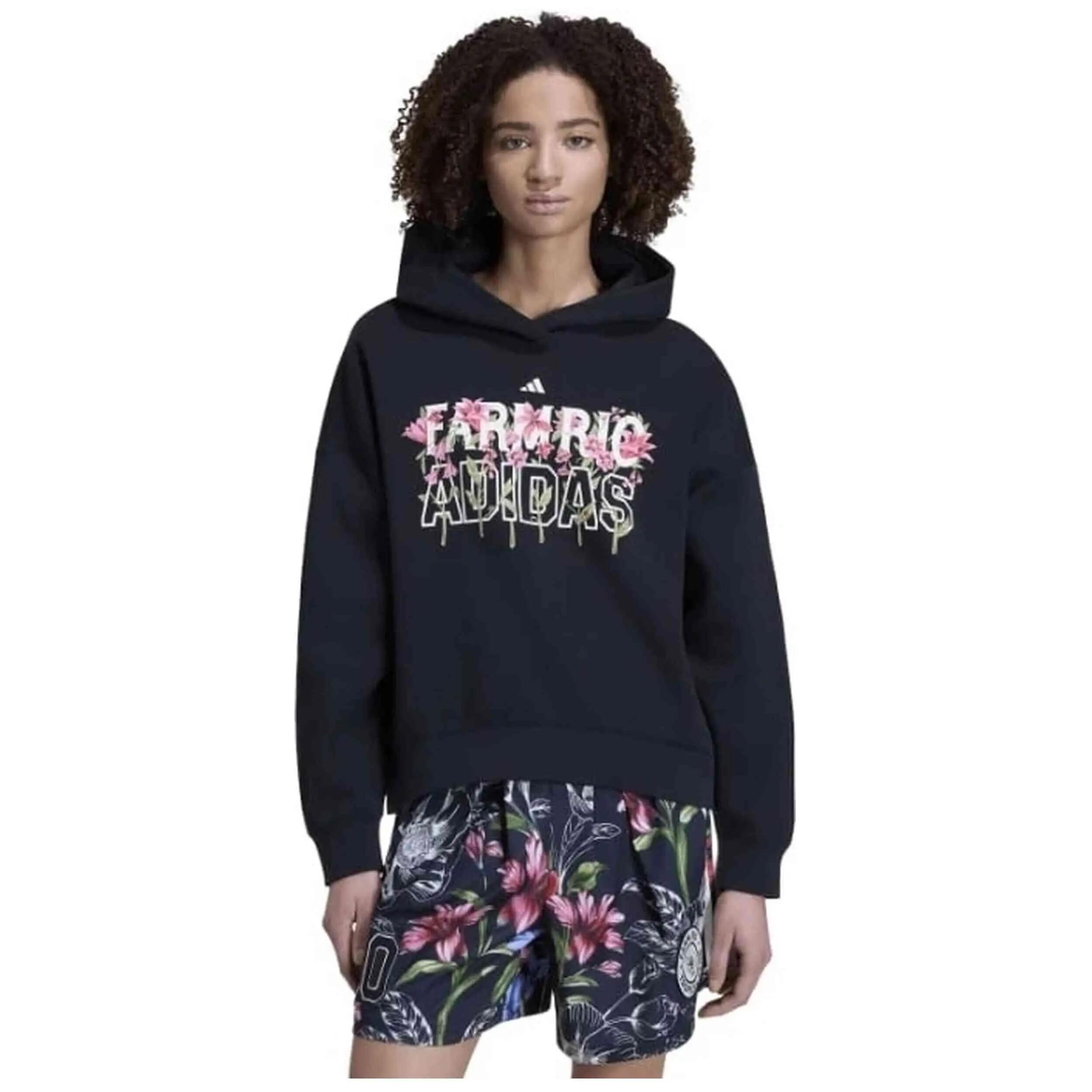 Sweat Adidas modèle Farm Rio pour unisexe 2/5