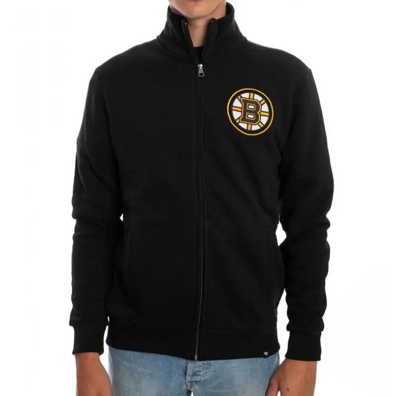 '47 Islington Senior Track Jacket, M, Boston black adult Pullover And Hoody 2/3
