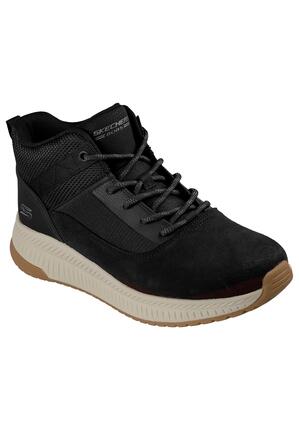 Skechers BOBS Squad 4 Urban Ridge Sneaker Slip Ins Schwarz