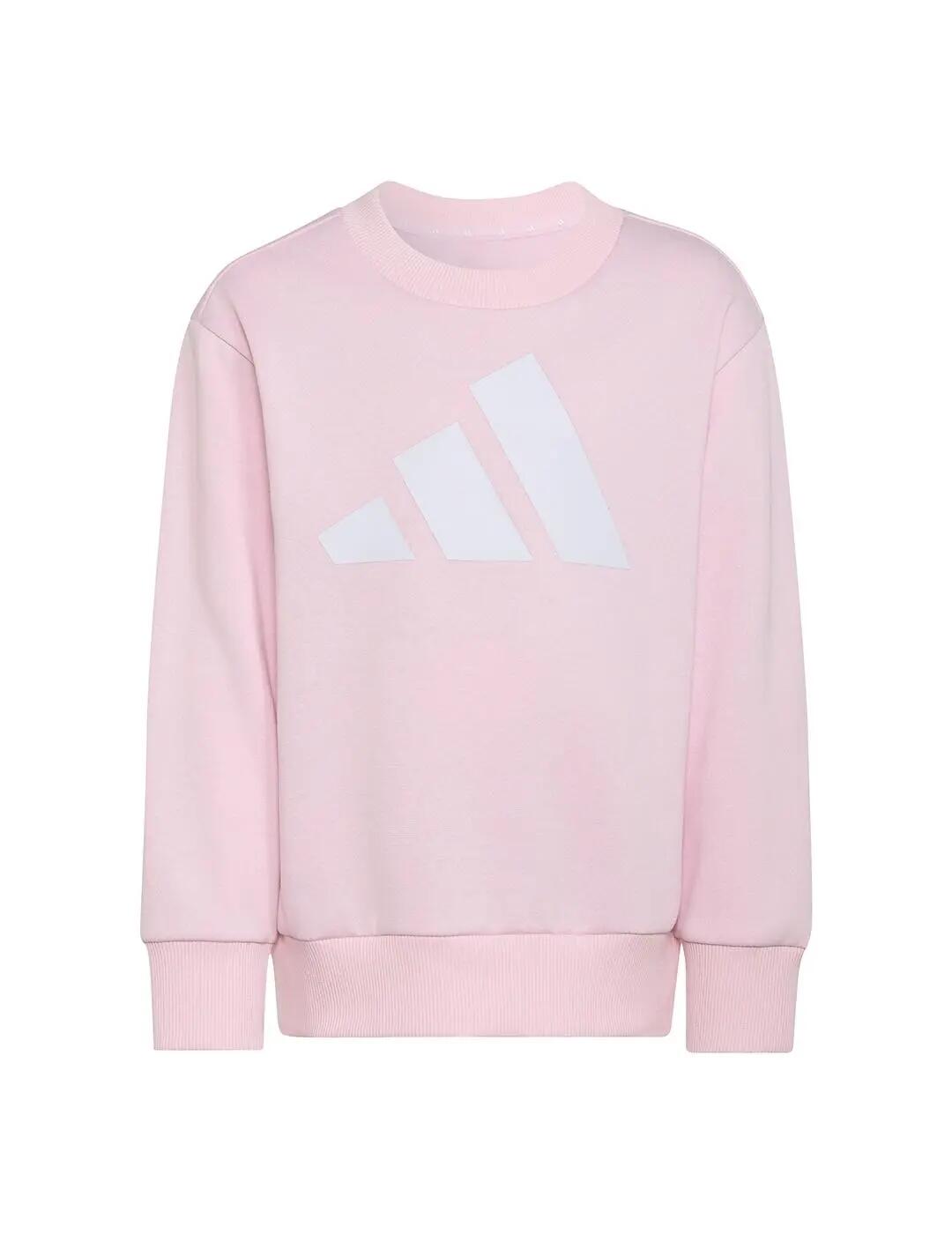 Sweatshirts polaires pour fille Adidas Essentials Rose. 4/12