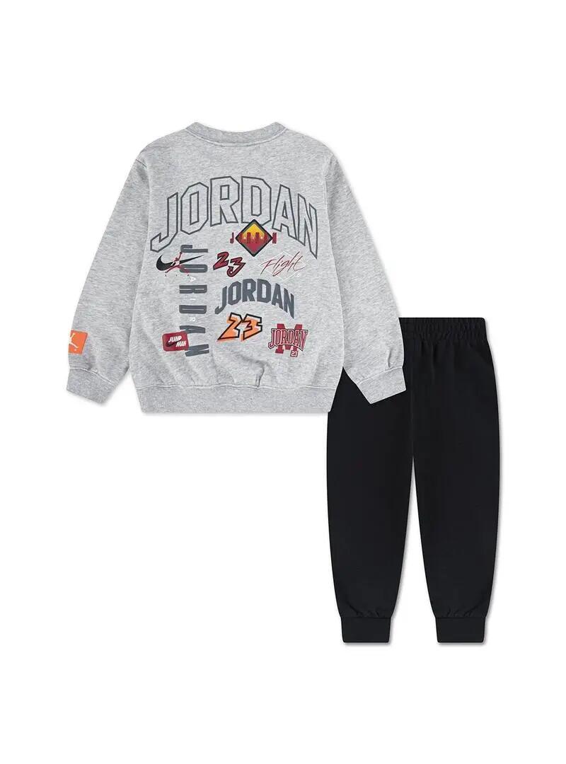 Conjunto para Niño Jordan Dynasty Gris 2/5