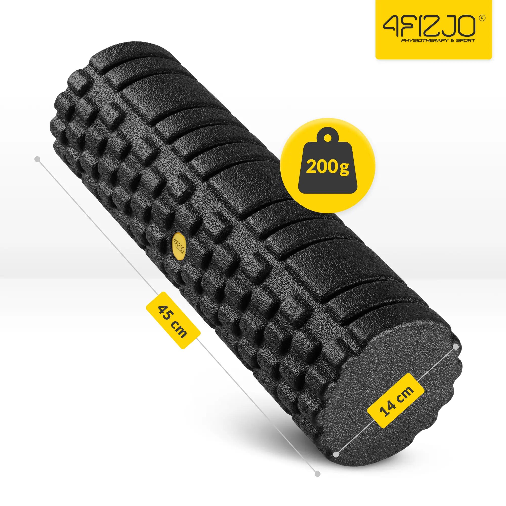 Roller do masażu z wypustkami 45cm wałek piankowy EPP 4FIZJO 6/14
