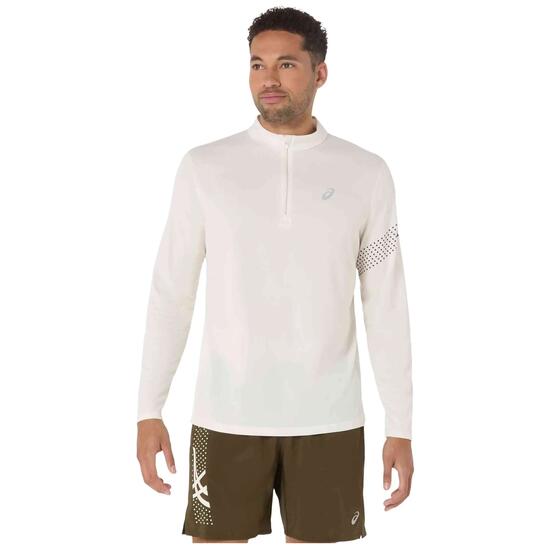 Felpa Asics modello ICON LS 1/2 ZIP per uomini