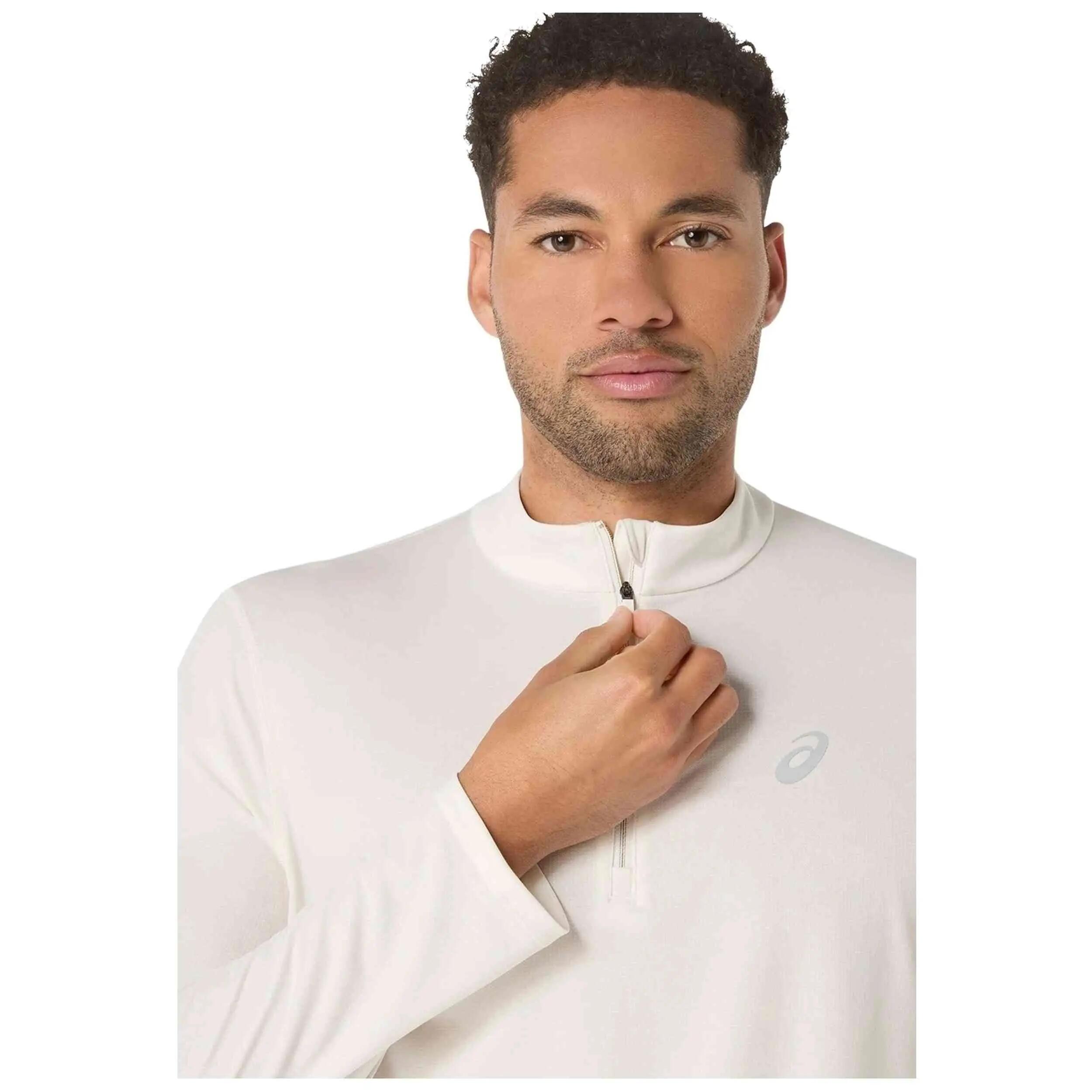 Sudadera Asics modelo ICON LS 1/2 ZIP para hombre 5/5