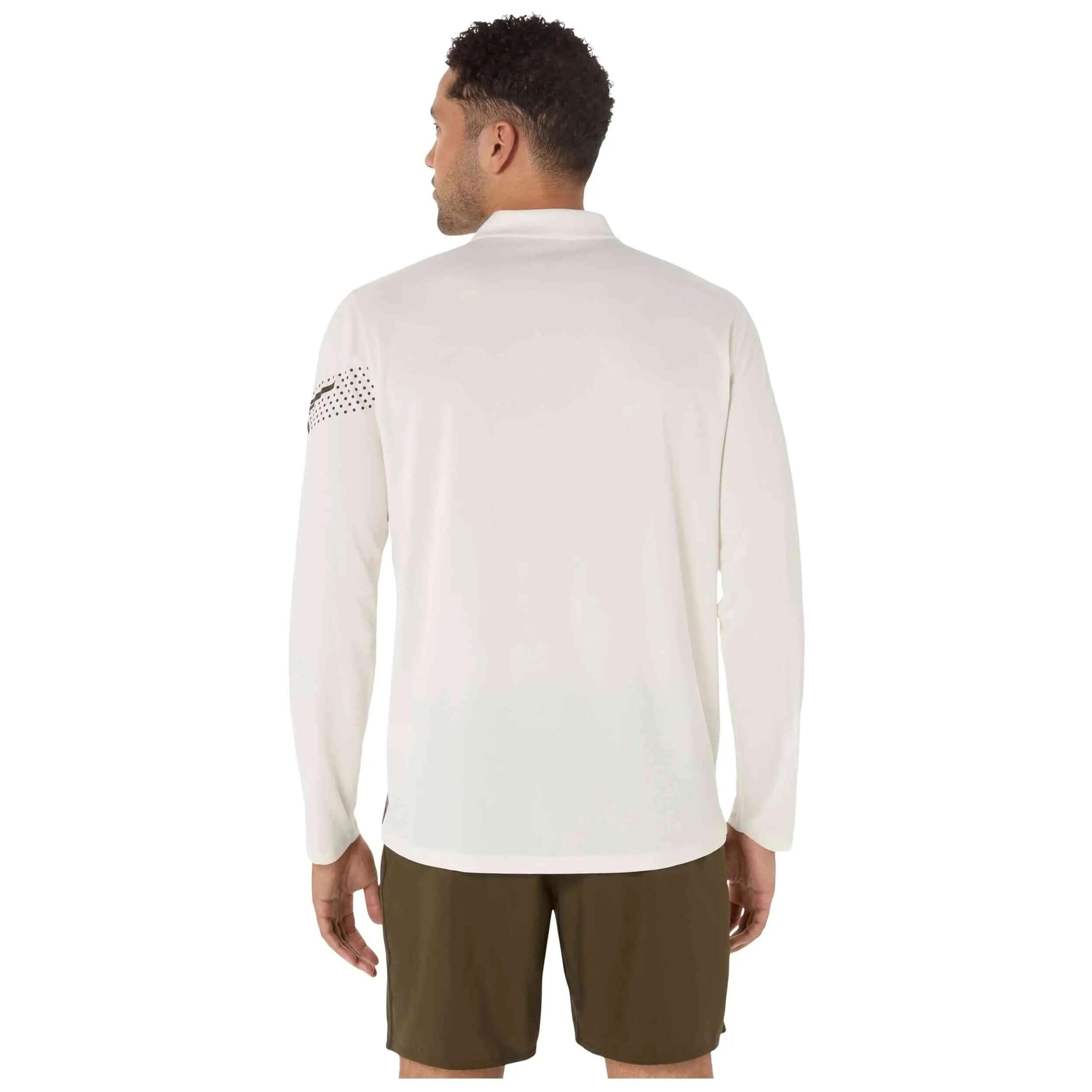 Sudadera Asics modelo ICON LS 1/2 ZIP para hombre 3/5