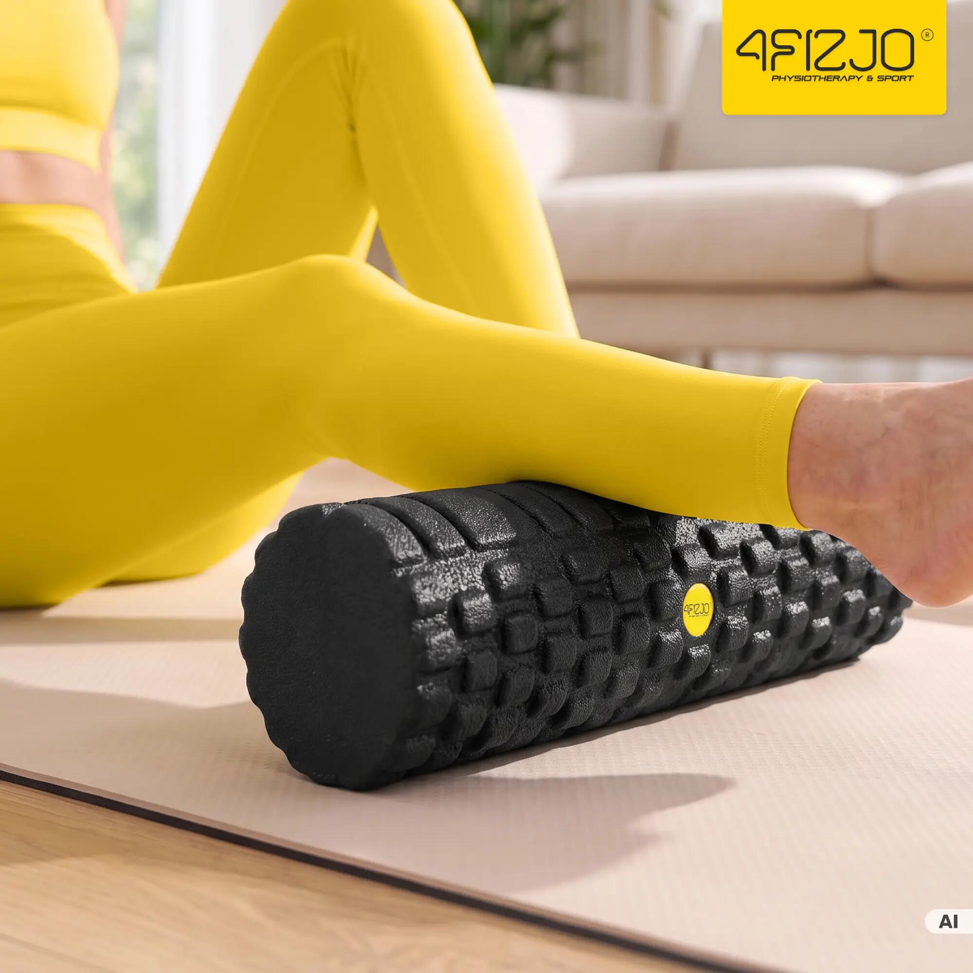 Roller do masażu z wypustkami 45cm wałek piankowy EPP 4FIZJO 2/14