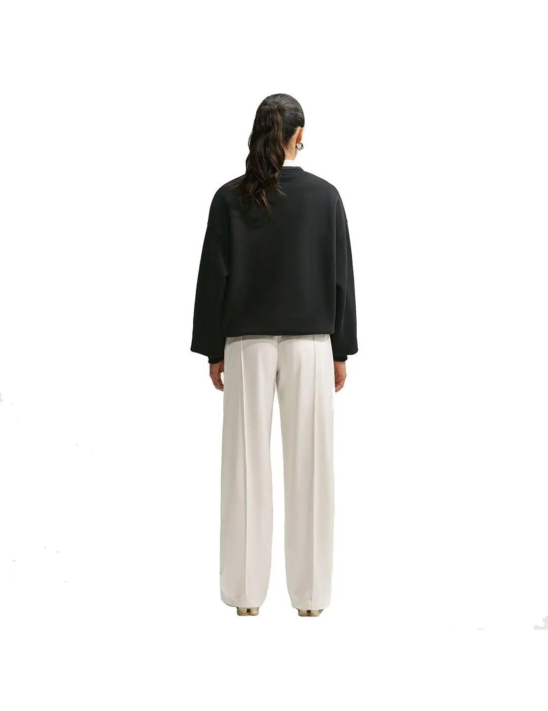 Sudaderas jerseys polares para Mujer Nike Studio Negro 5/5