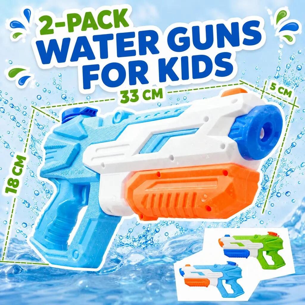 Sikawka na wodę 2 szt. – zbiornik 600 ml – zasięg do 8 m 5/6