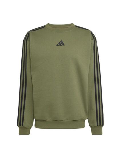 Sweatshirts en polaire pour hommes Adidas Essentials Vert.
