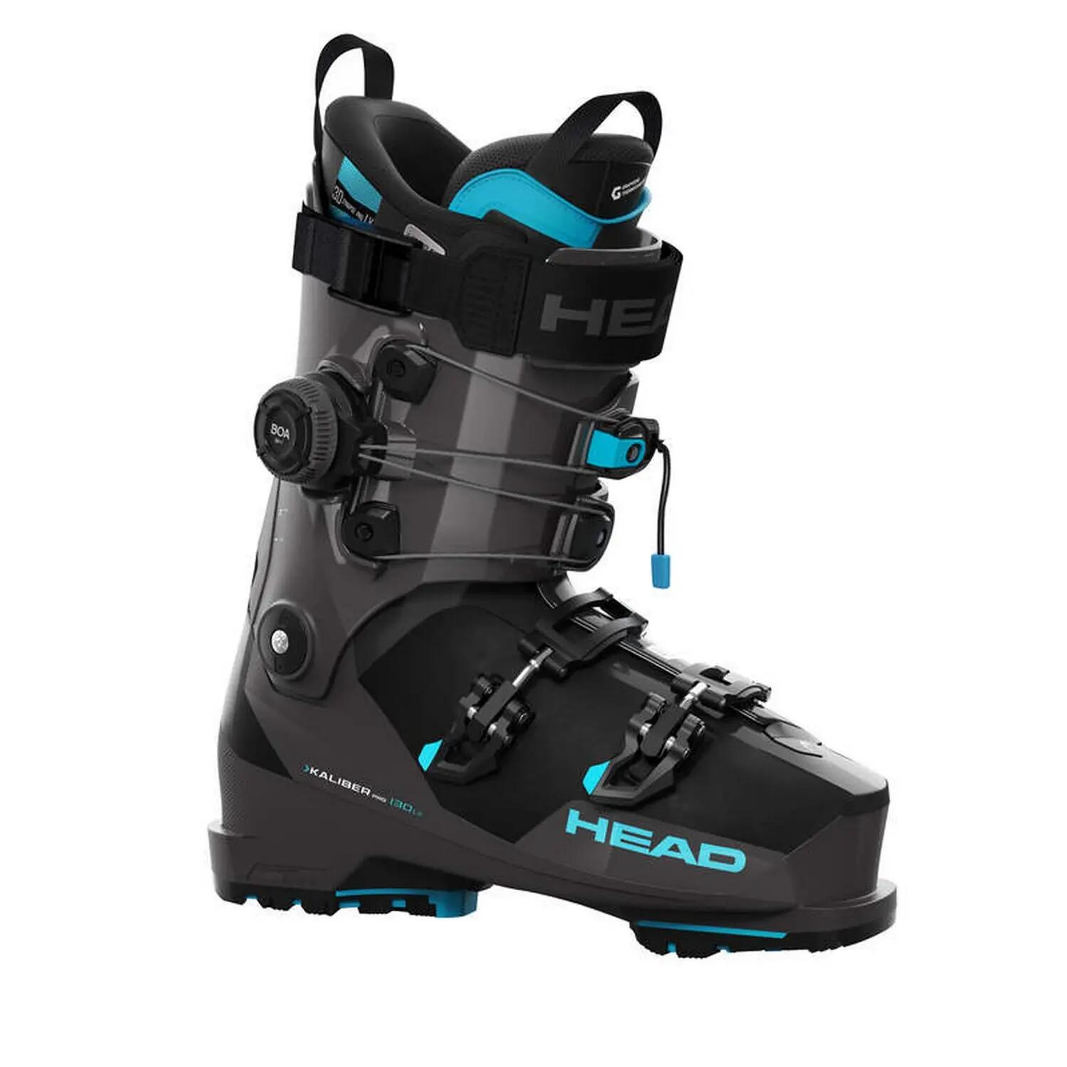 Chaussures De Ski Kaliber Pro 130 Lv Gw Boa Anthracite Speedblue Homme 1/1