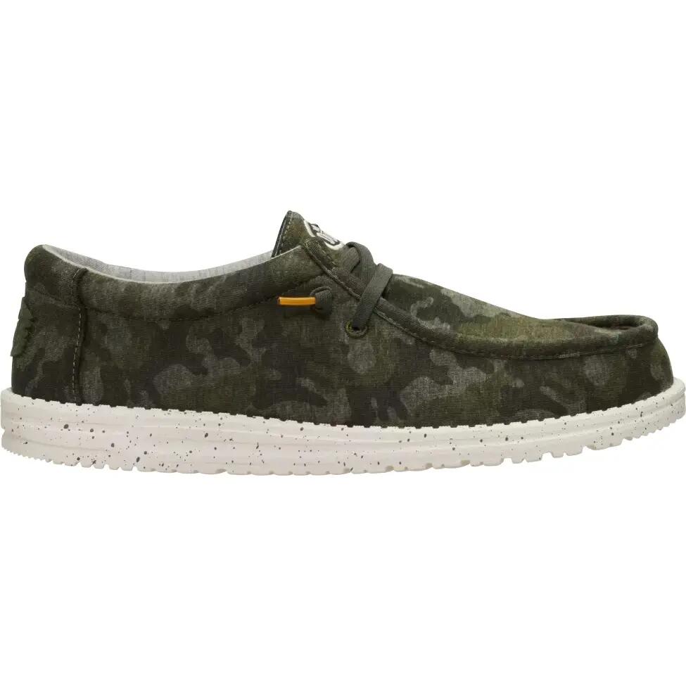 HeyDude Męskie Mokasyny Wally Stretch Jersey Camo 6/6