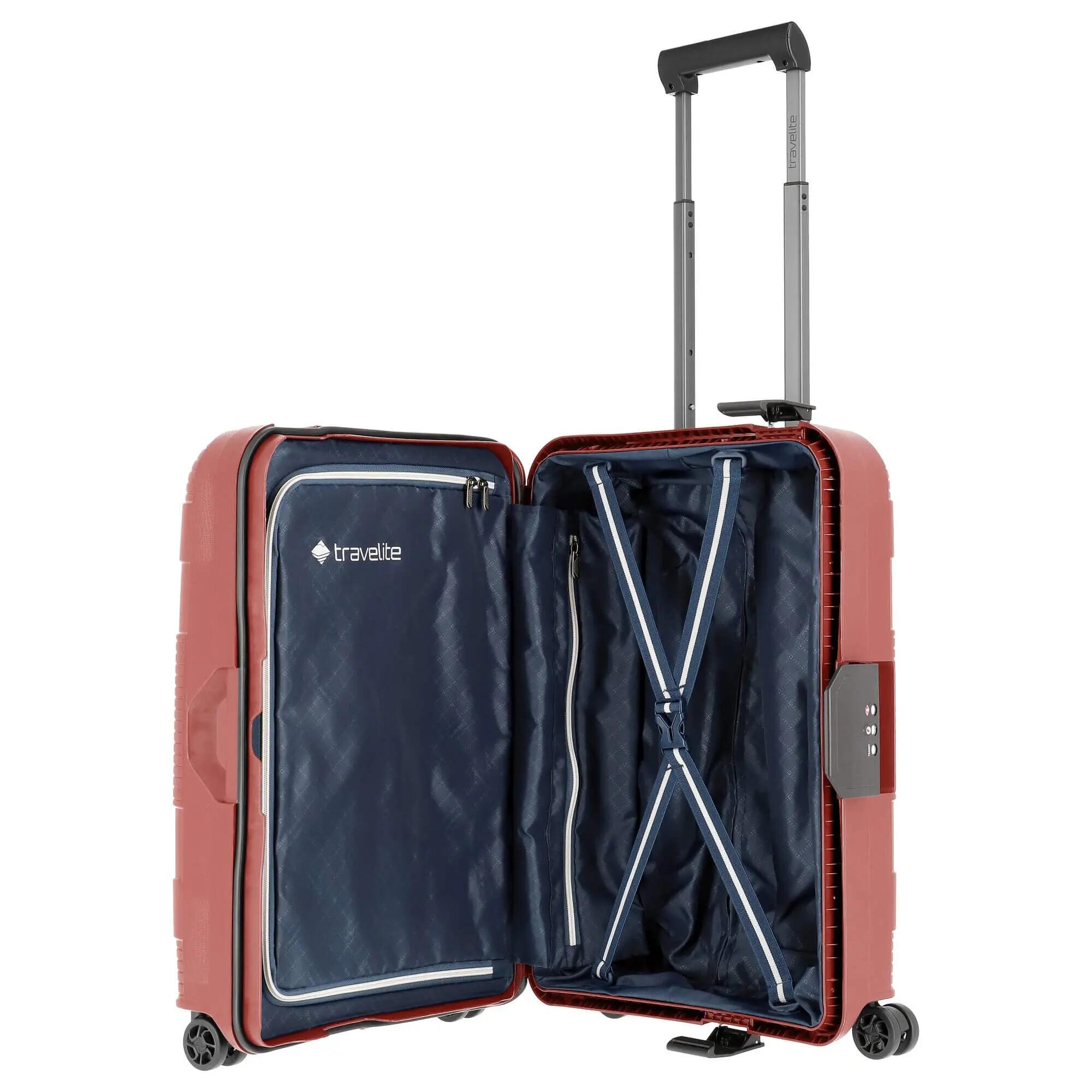 Travelite Korfu - 4-Rollen-Kabinentrolley S 55 cm 6/7