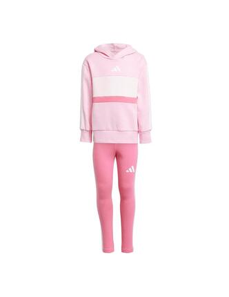Ensemble pour fille Adidas Essentials tiberio Rose.