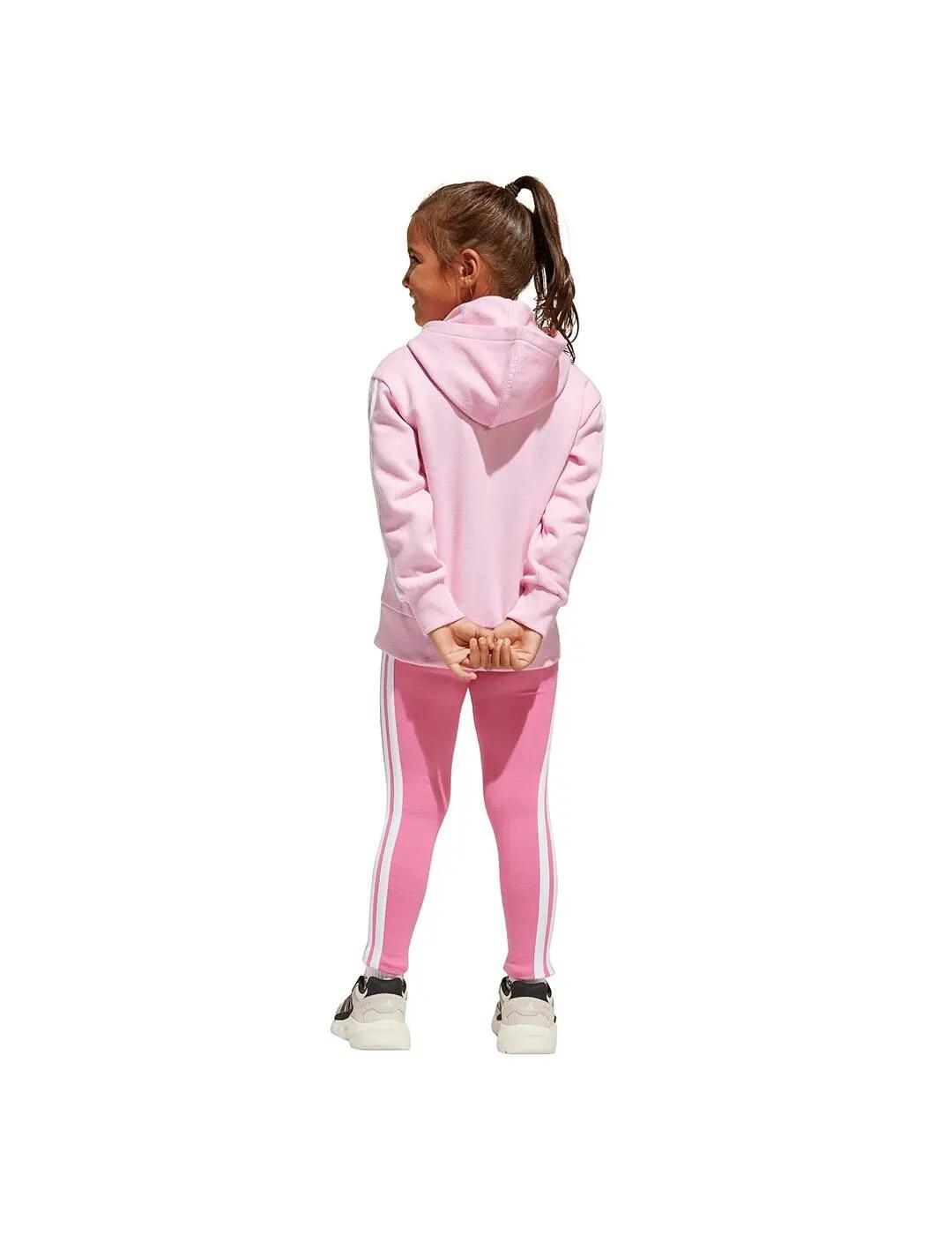 Set per bambina Adidas Essentials tiberio Rosa. 3/7