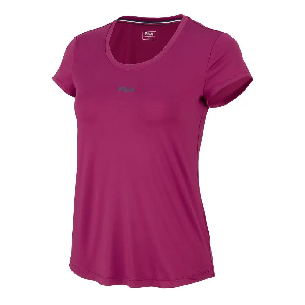 T-shirt - cross-training - dames - Clara - korte mouwen - geel 1/1