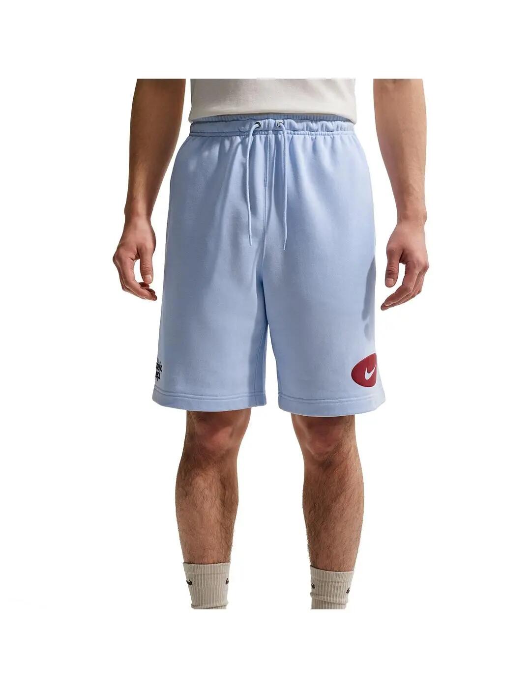 Kurze Hose für Herren Nike Club Blau. 3/4