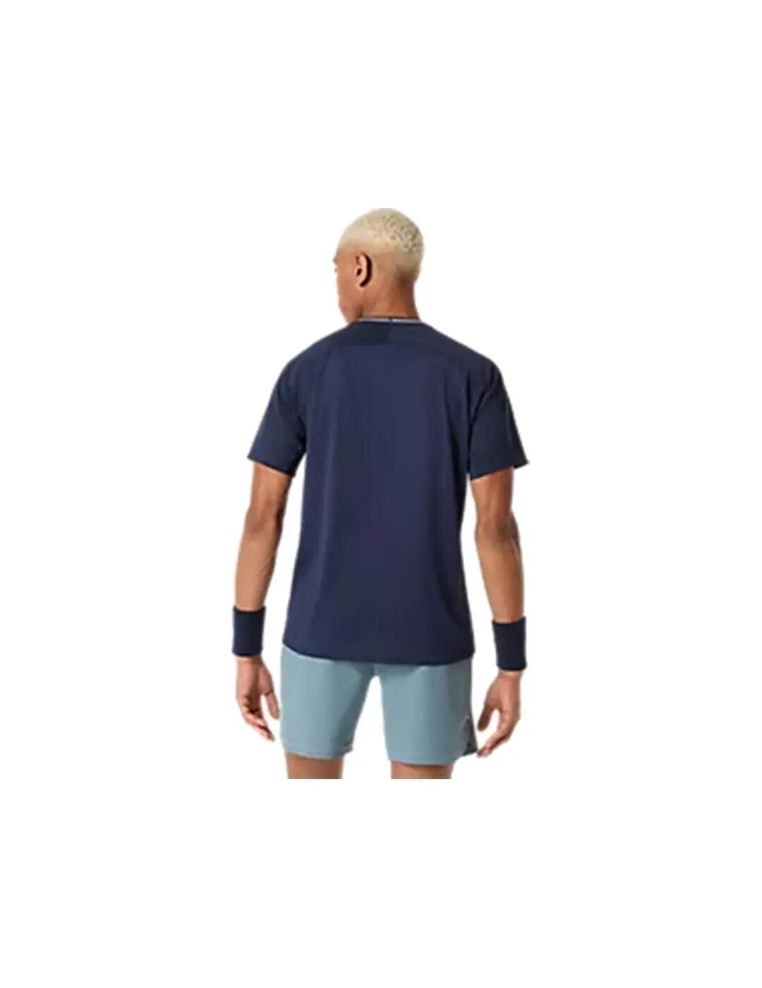 Camiseta para Hombre Asics Game Marino 2/4