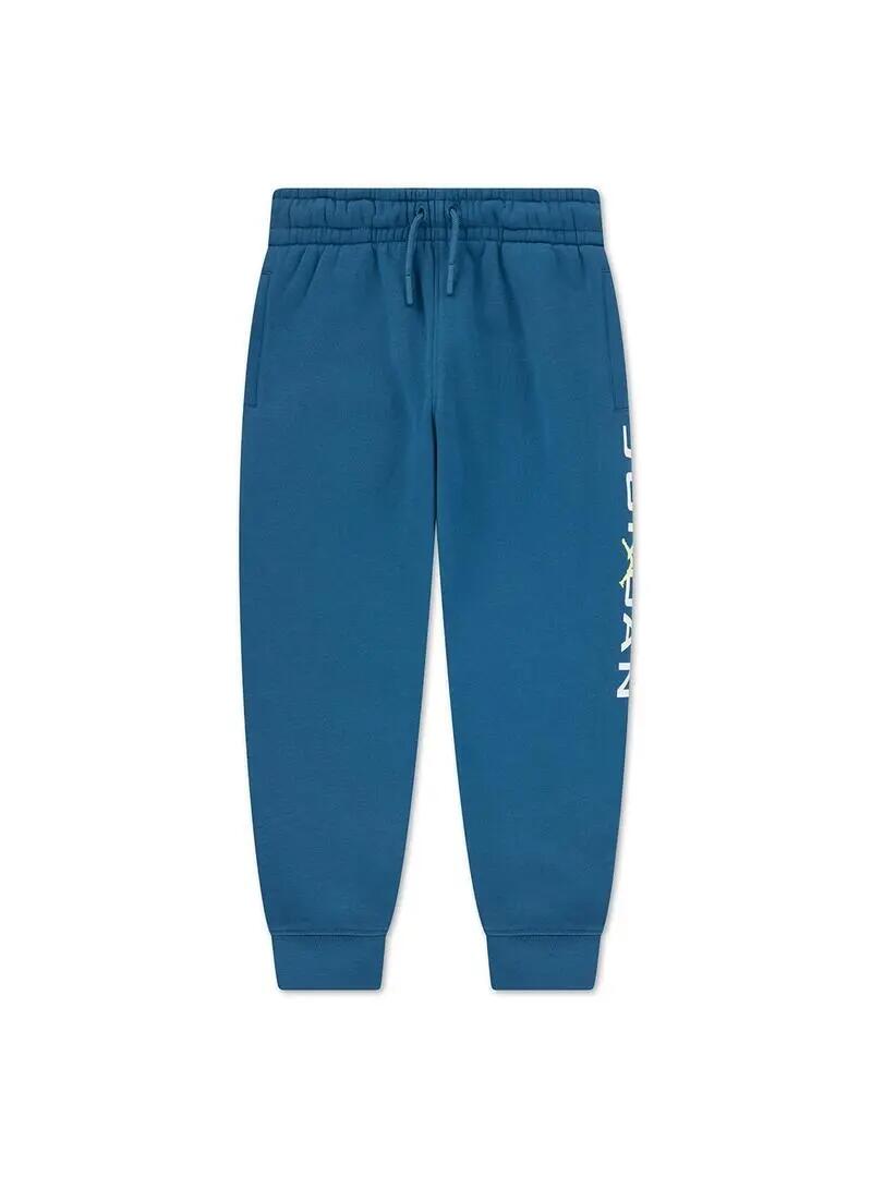 Pantalon pour Enfant Jordan Baseline Bleu 1/4