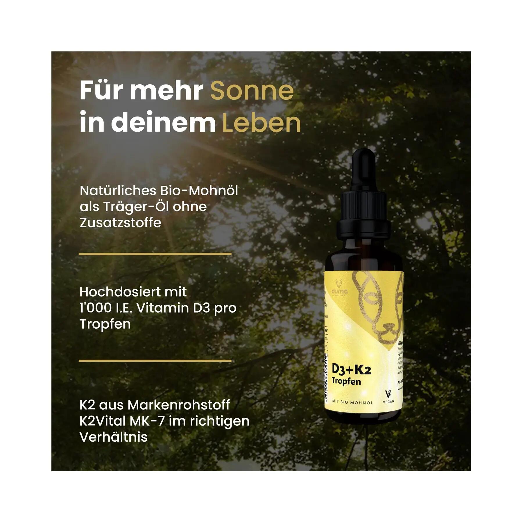Gocce di vitamine D3 e K2 MK-7 - 30 ml 4/6