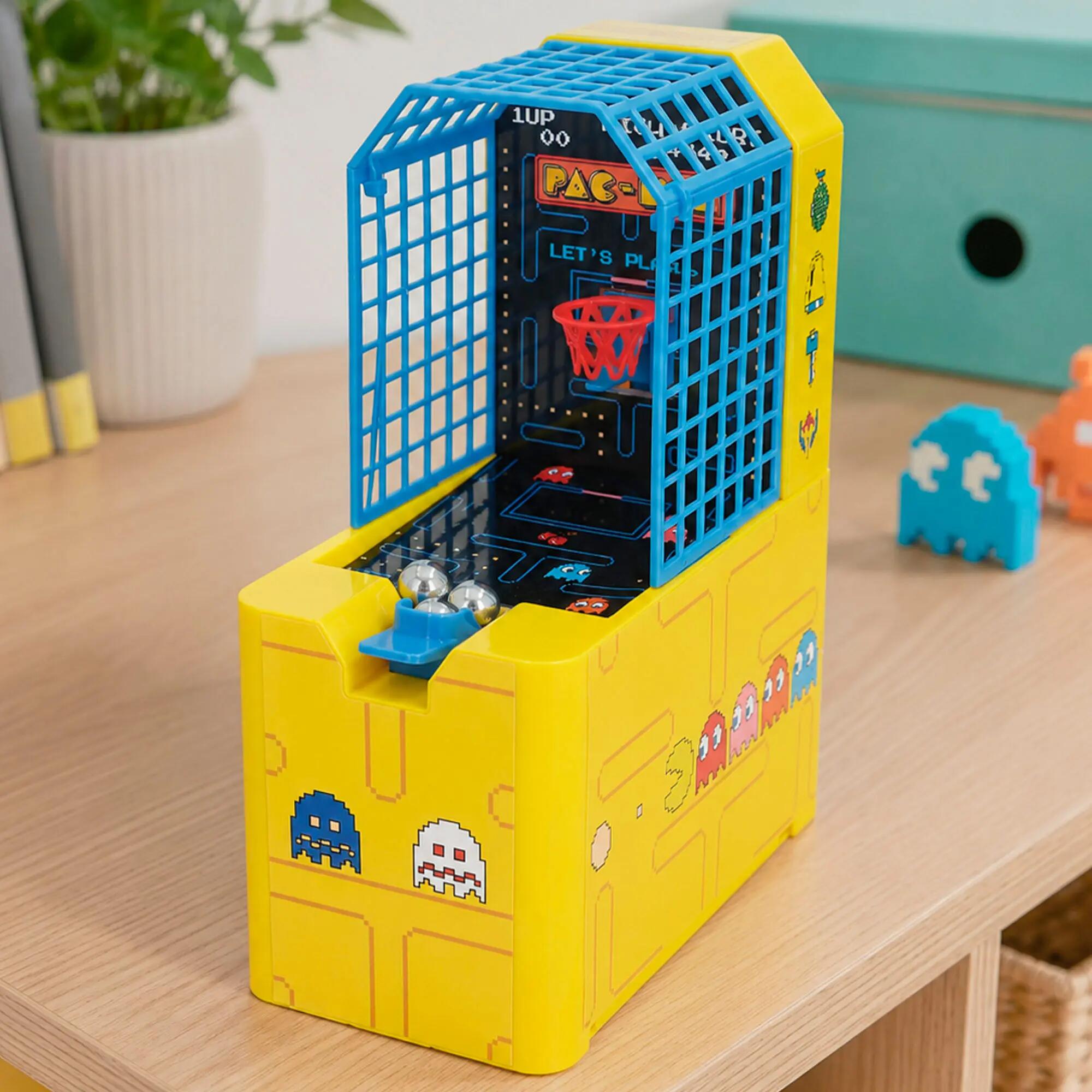 PAC-MAN Juego baloncesto arcade de mesa + 3 años 6/7