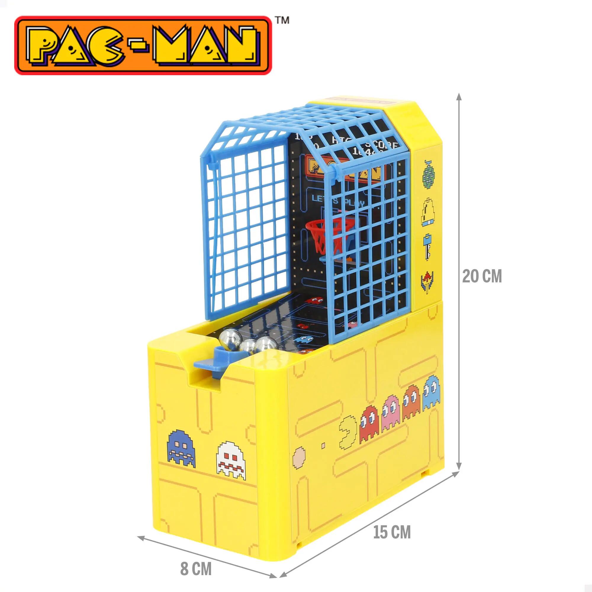 PAC-MAN Juego baloncesto arcade de mesa + 3 años 4/7