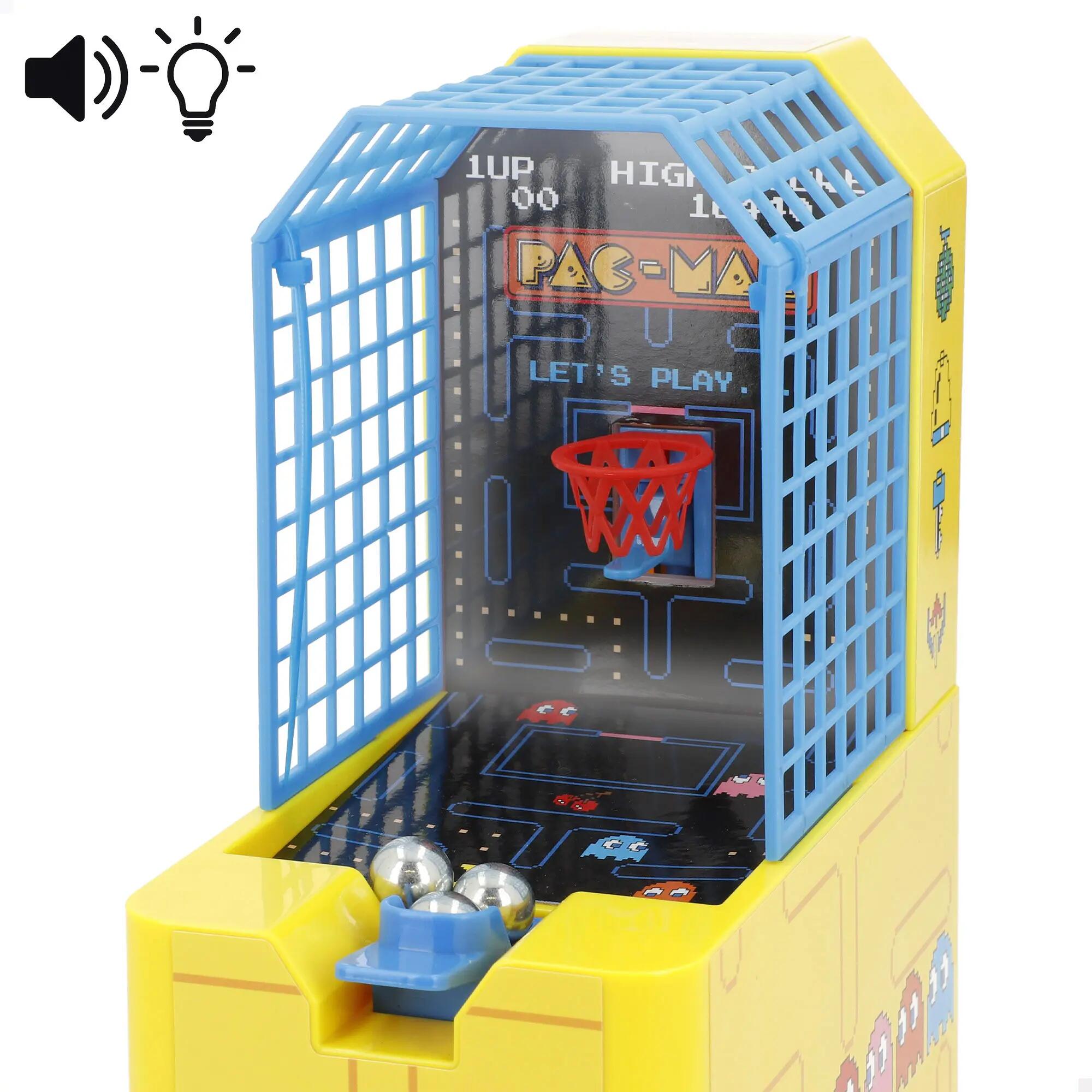 PAC-MAN Juego baloncesto arcade de mesa + 3 años 3/7