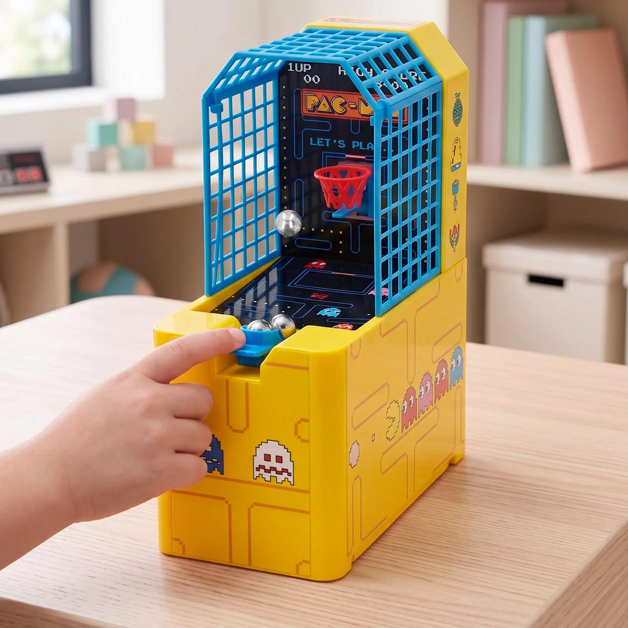 PAC-MAN Juego baloncesto arcade de mesa + 3 años 2/7