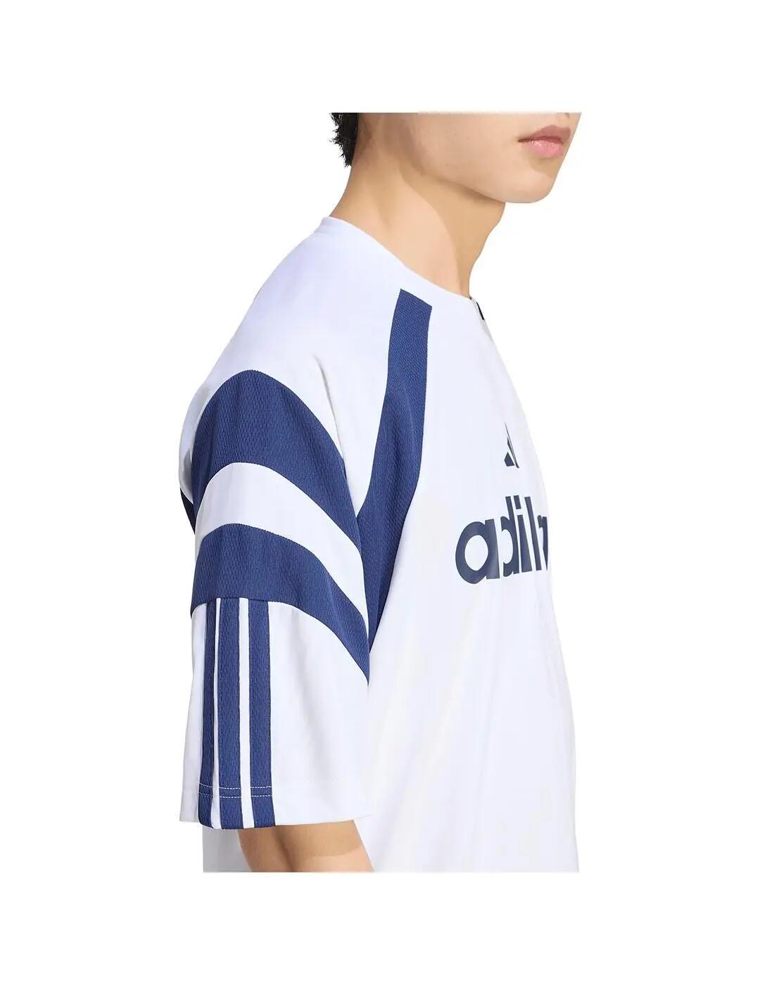 T-shirt pour Homme Adidas Tiro Blanc. 5/5