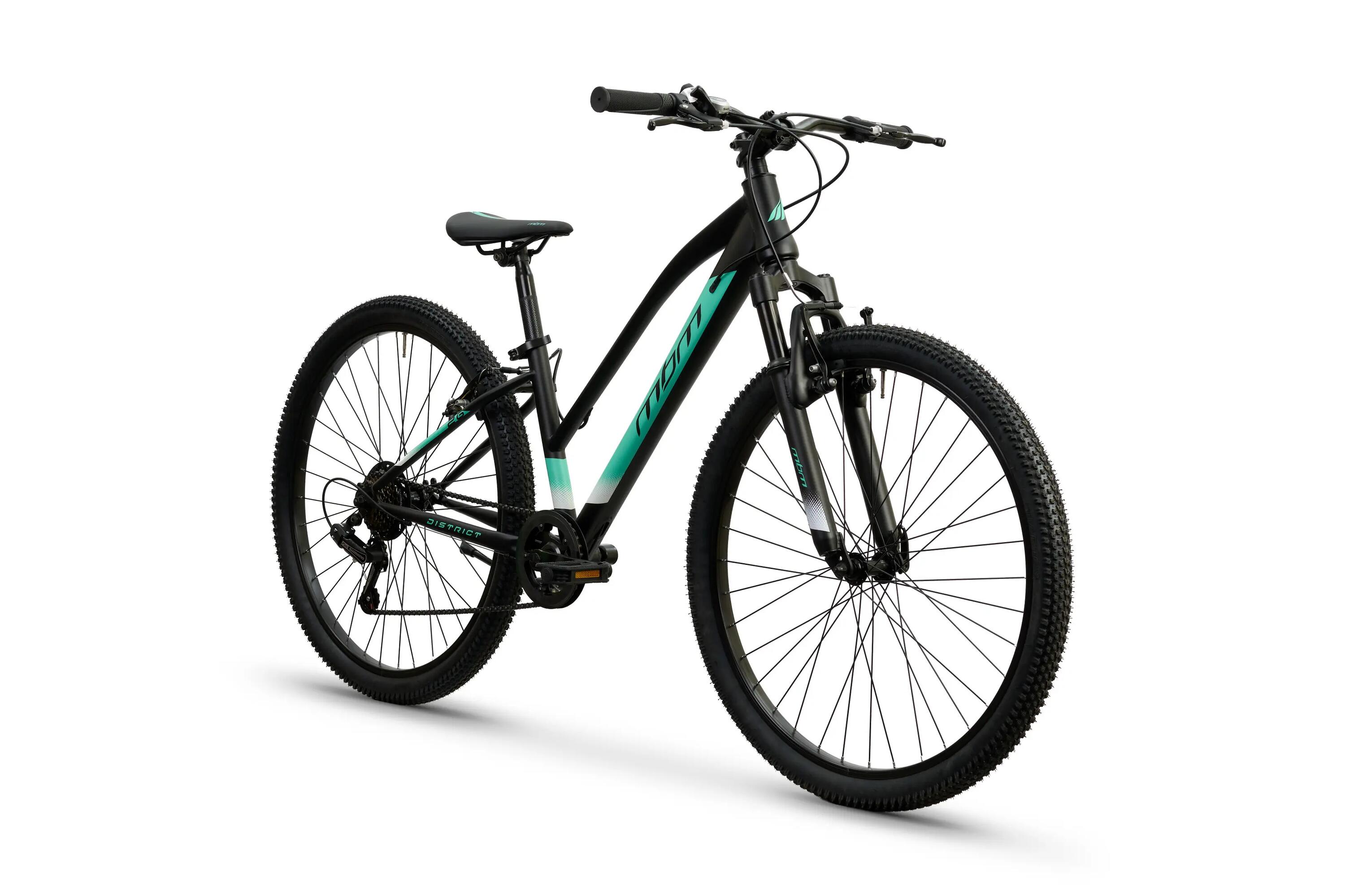Rower Górski MTB Dziecięcy DISTRICT 26" Amortyzacja 7 biegów Shimano Niska Rama 2/6