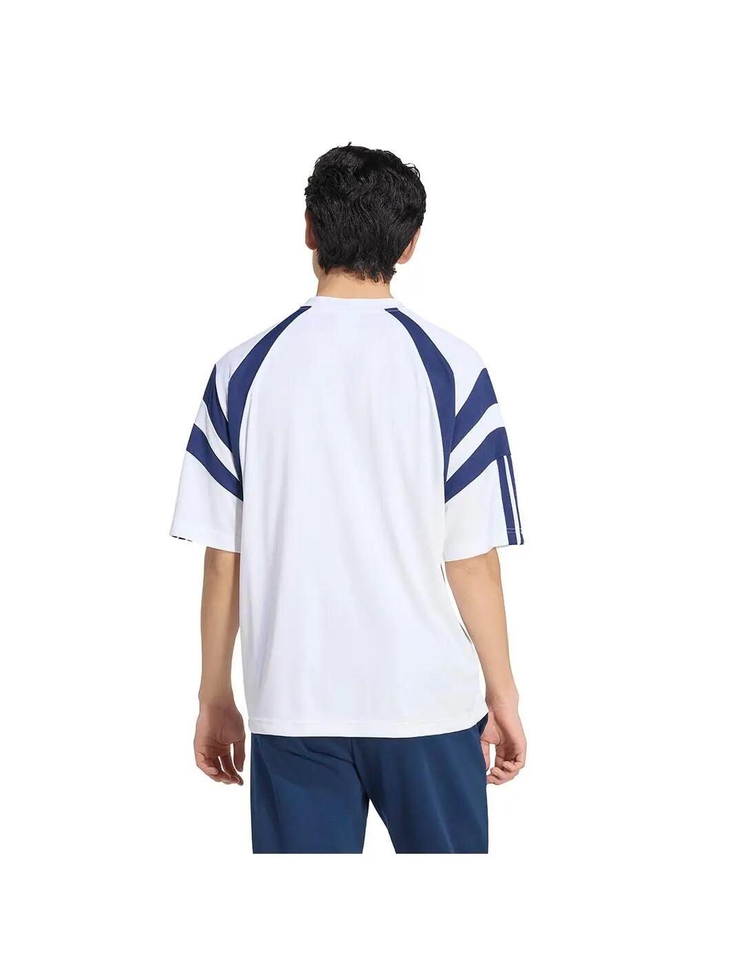 T-shirt pour Homme Adidas Tiro Blanc. 3/5