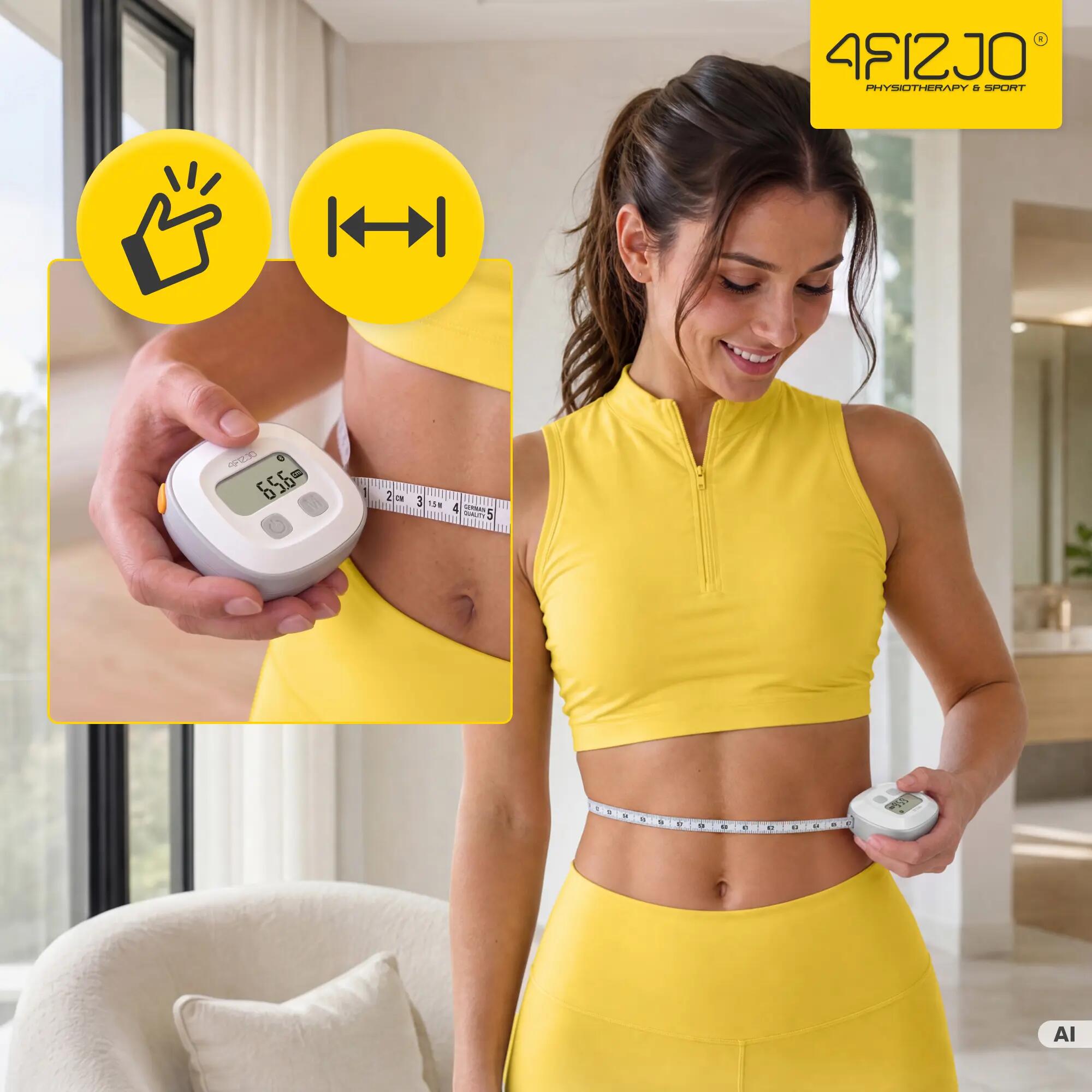 Inteligentny centymetr cyfrowy z Bluetooth 4FIZJO SmartMetrics 3/14