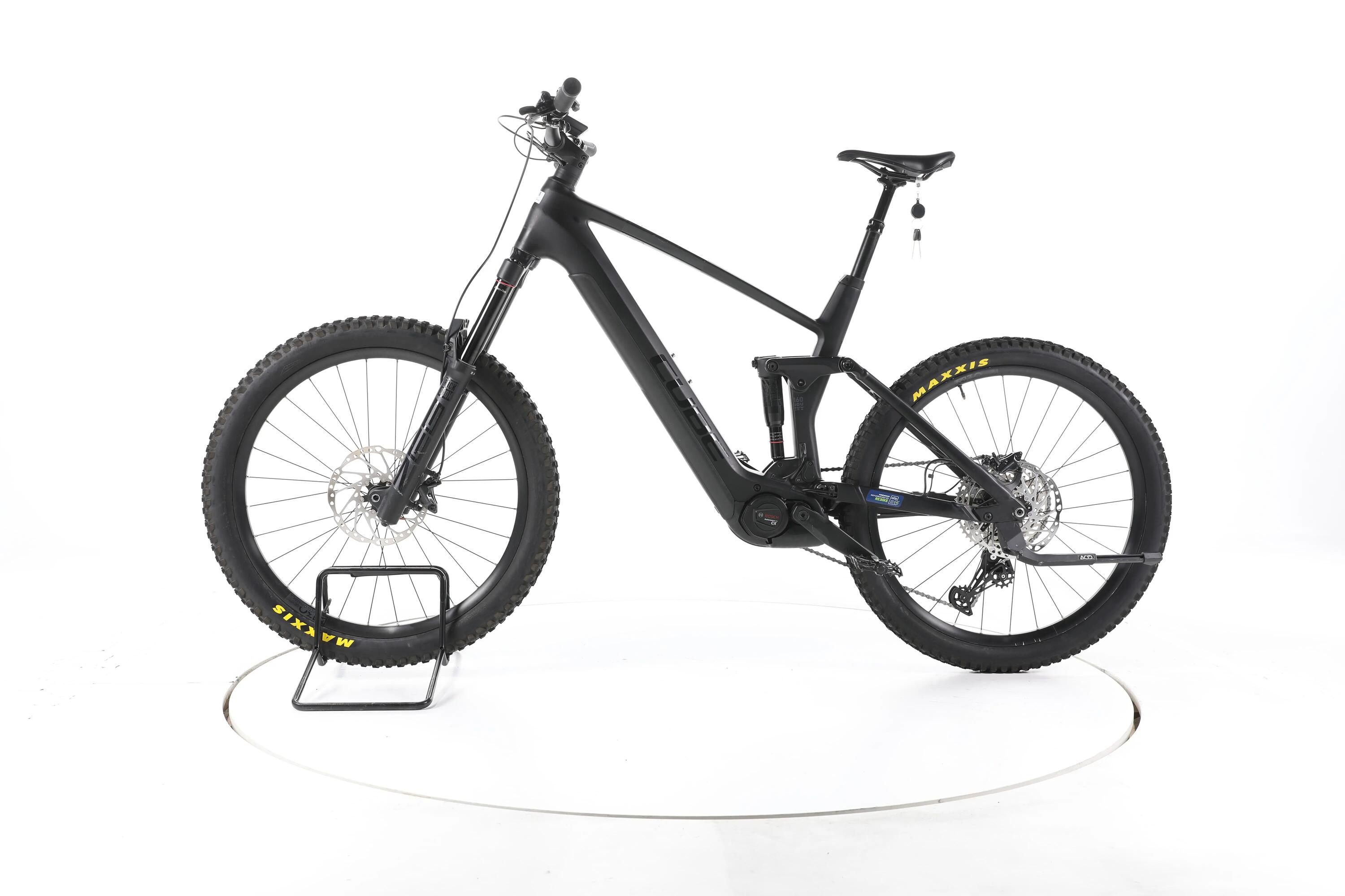 Segunda vida - Cube Stereo Hybrid 160 HPC SLX E-Bike Fully Carbon - Buen estado 6/7