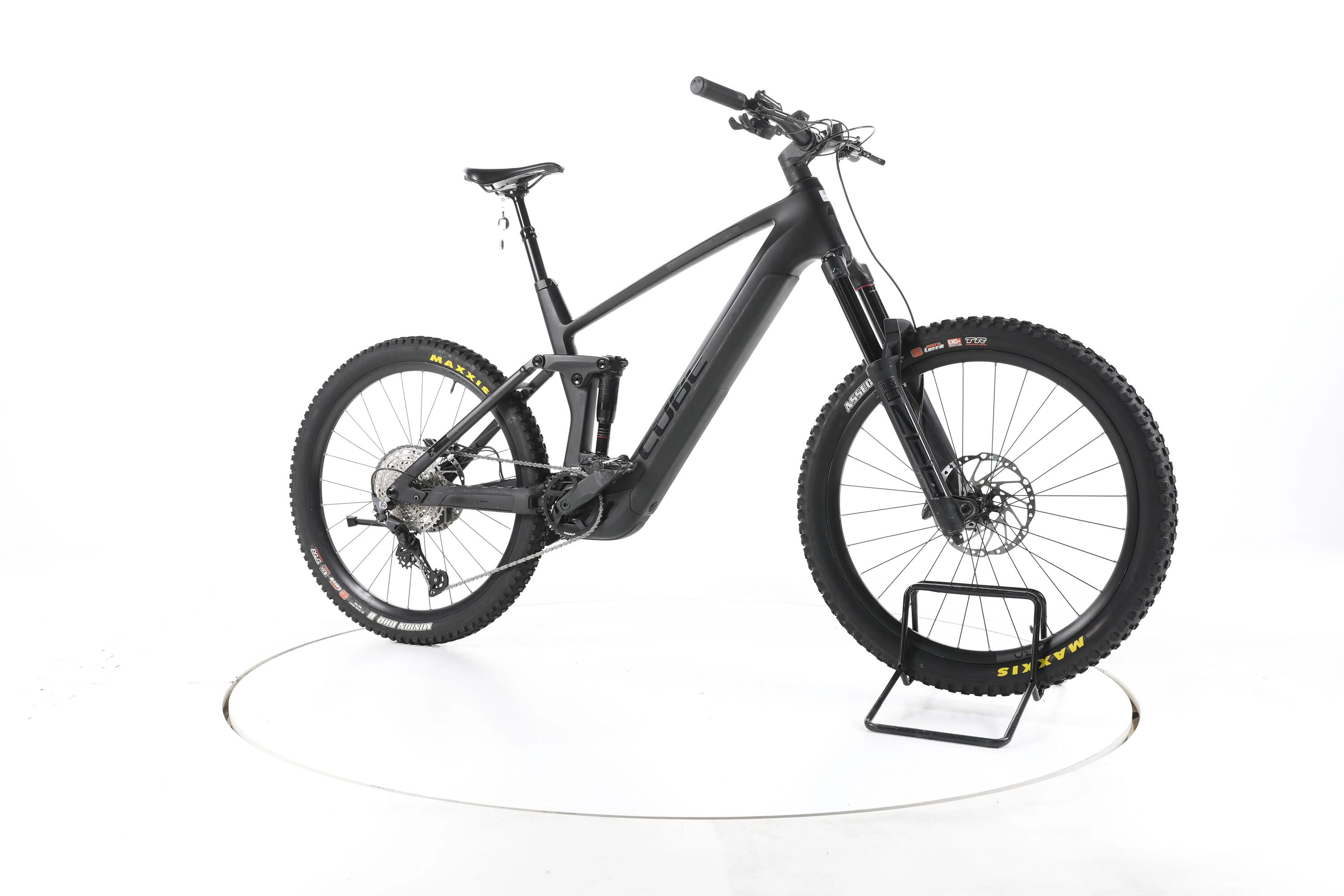 Segunda vida - Cube Stereo Hybrid 160 HPC SLX E-Bike Fully Carbon - Buen estado 2/7
