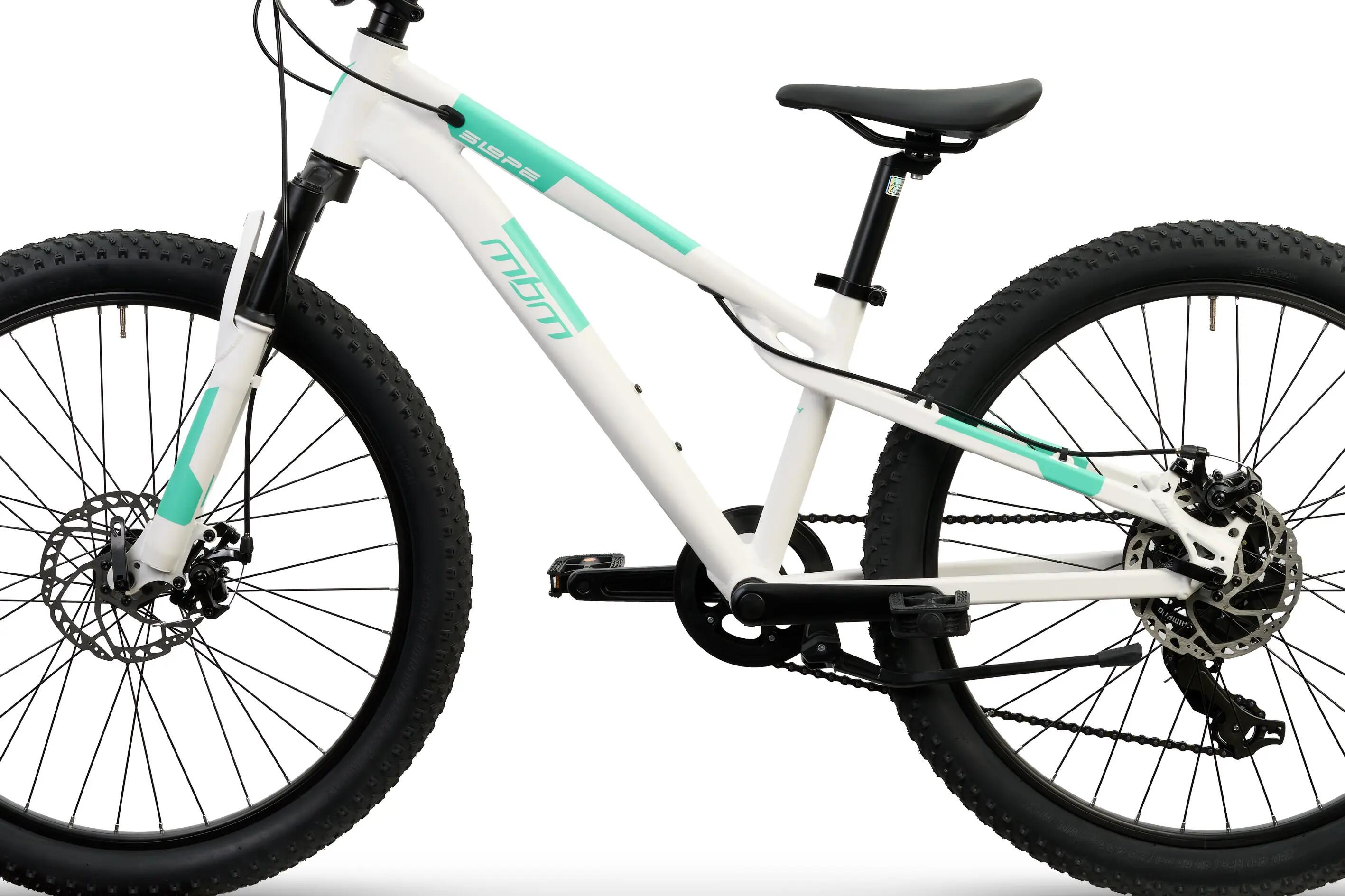 Rower Górski MTB Dziecięcy SLOPE 24" Tarczowe Hamulce Amotyzacja 7 biegów 3/6