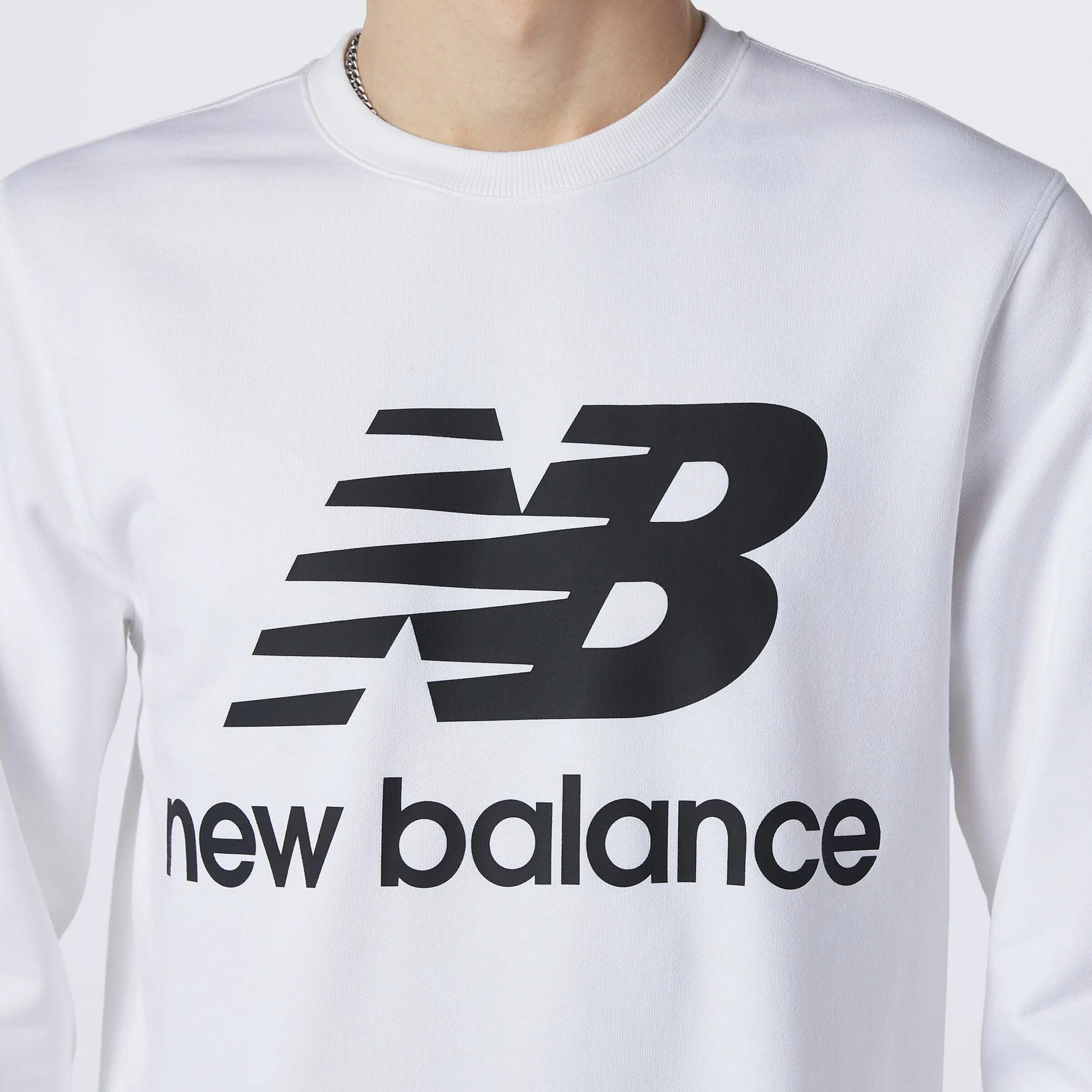 Sudadera New Balance essentials stacked logo crew 4/5