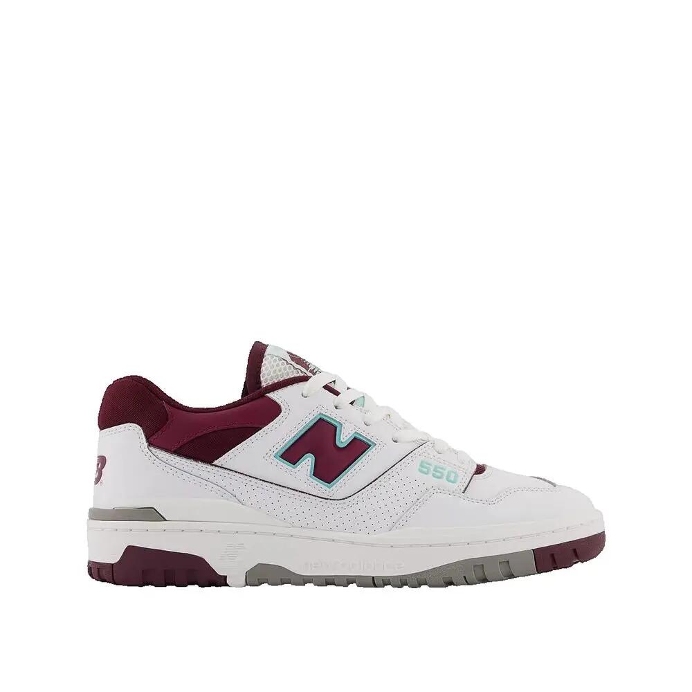 New Balance 550 White/Maroon
