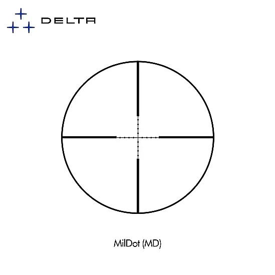 Ottica Delta Optical Entry 3-9x40 (1") AO SFP MilDot 4/5