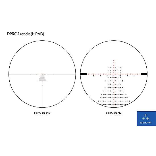 Mira Delta Optical Stryker HD 3.5-21X44 FFP (DPRC-1) 5/5