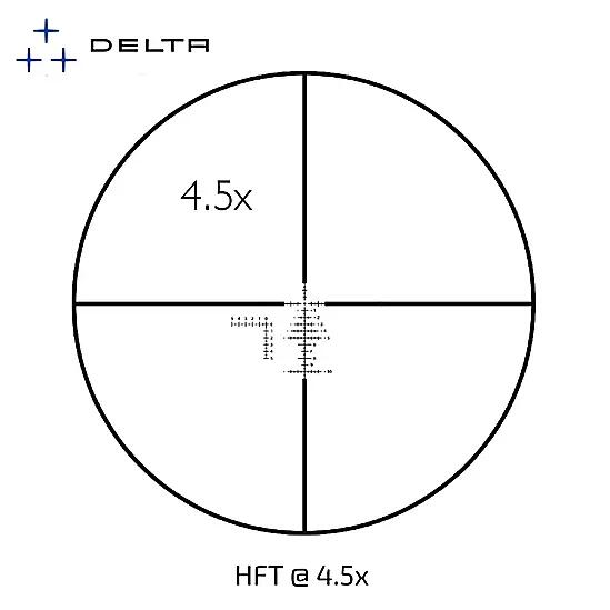 Richtkijker Delta Optical Titanium 4.5-14X44 FFP AO 3/4