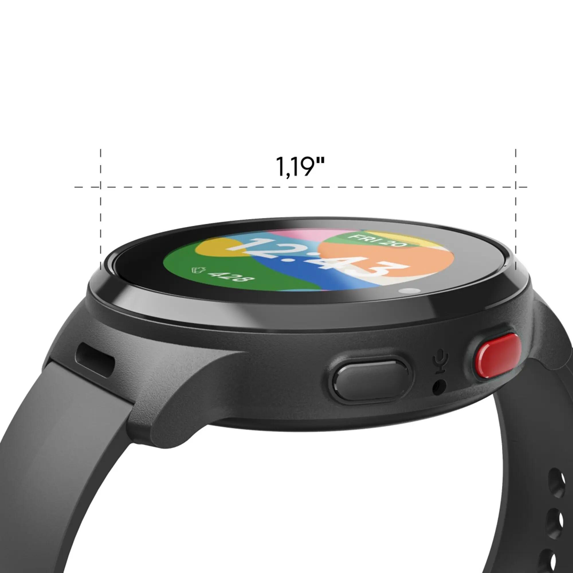 HAMA Smartwatch Kids m. GPS, SOS-Taste, Telefon, Black 6/9
