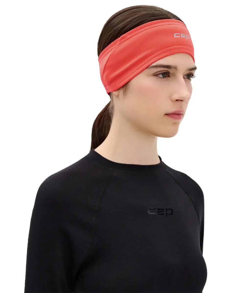 Opaska na głowę do biegania termiczna CEP Headband unisex na uszy i czoło 5/5