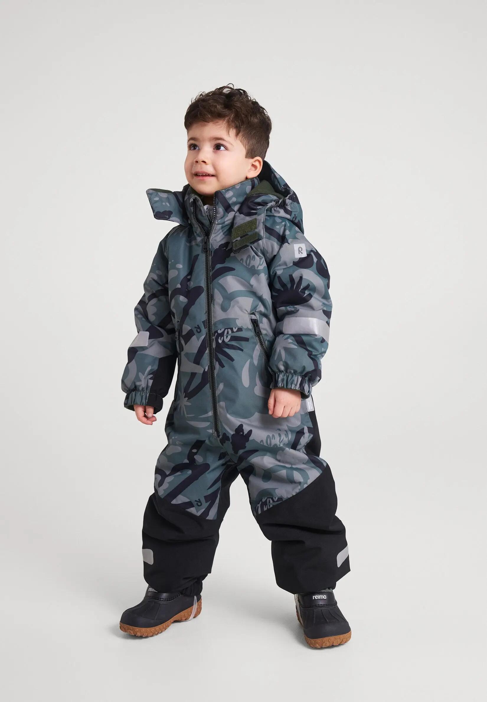 Tuta da neve per bambini tec Kurikka blu navy 8/8