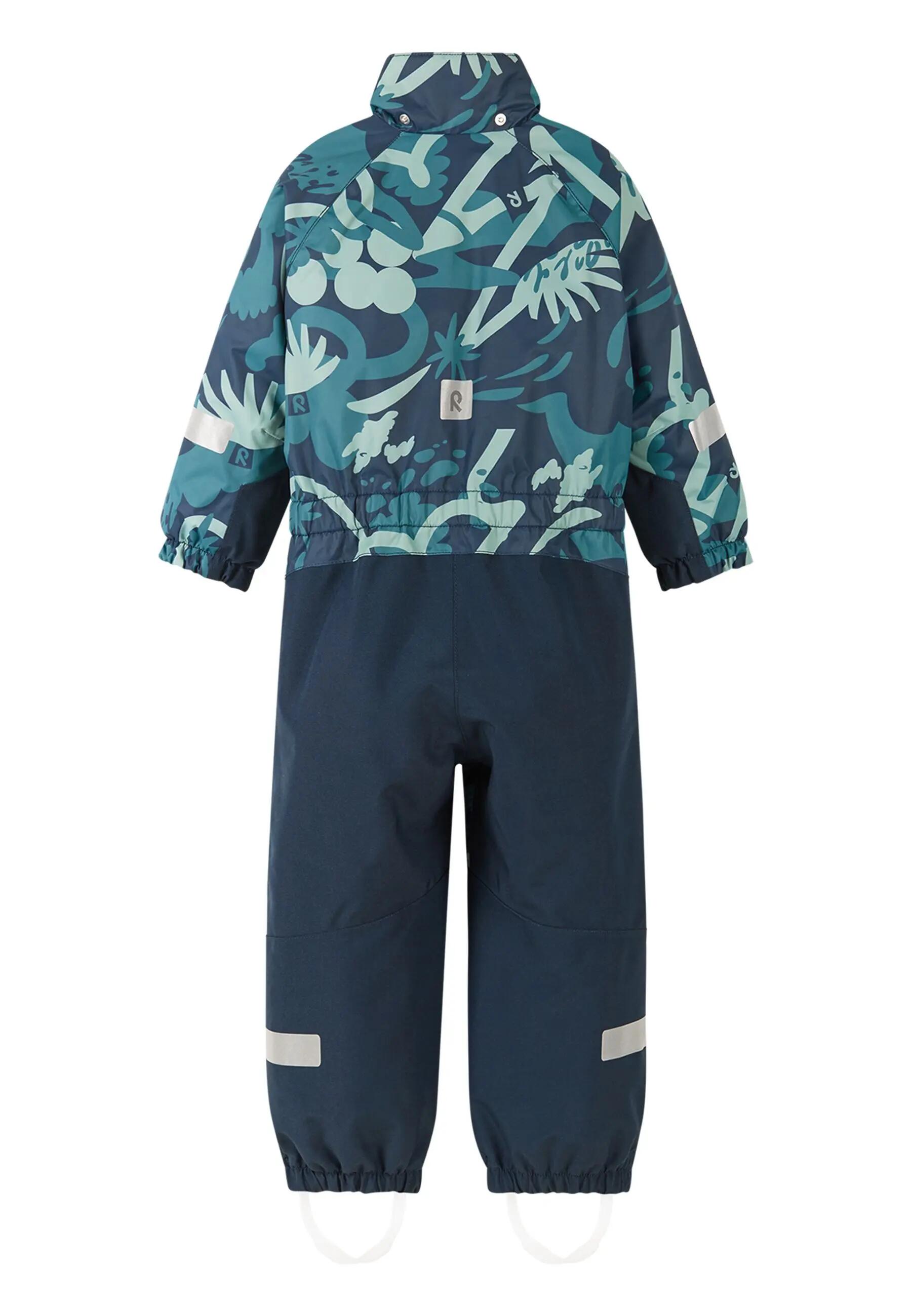 Tuta da neve per bambini tec Kurikka blu navy 3/8