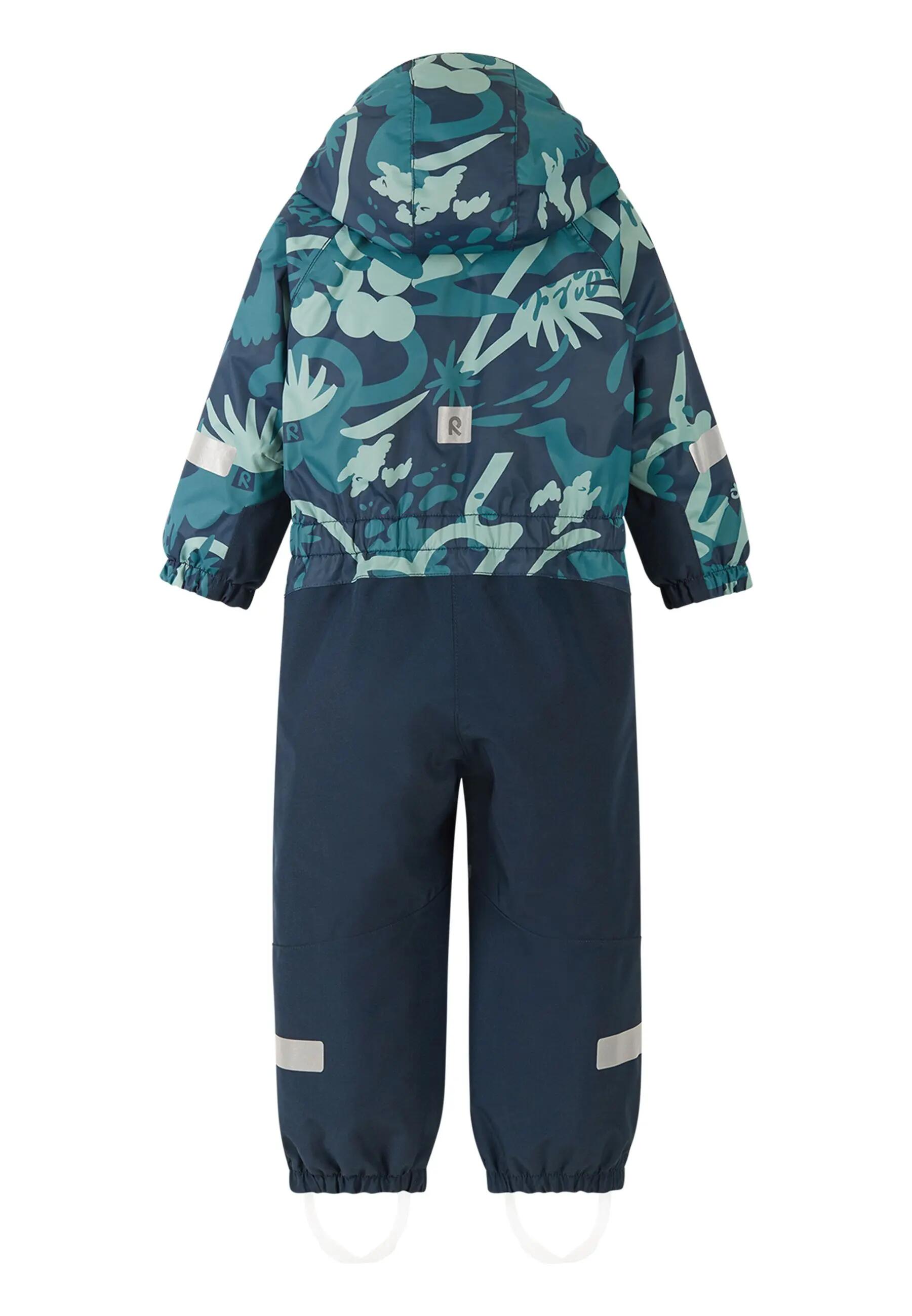 Tuta da neve per bambini tec Kurikka blu navy 2/8